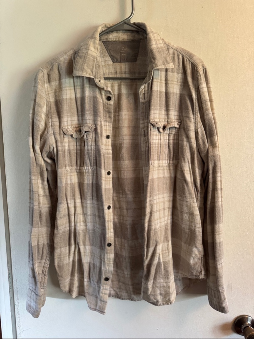 Calvin Klein Plaid Button-Up Shirt